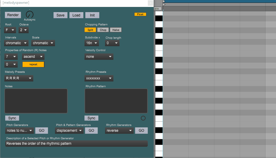 Pattern Language to MIDI & MIDI to Pattern Language